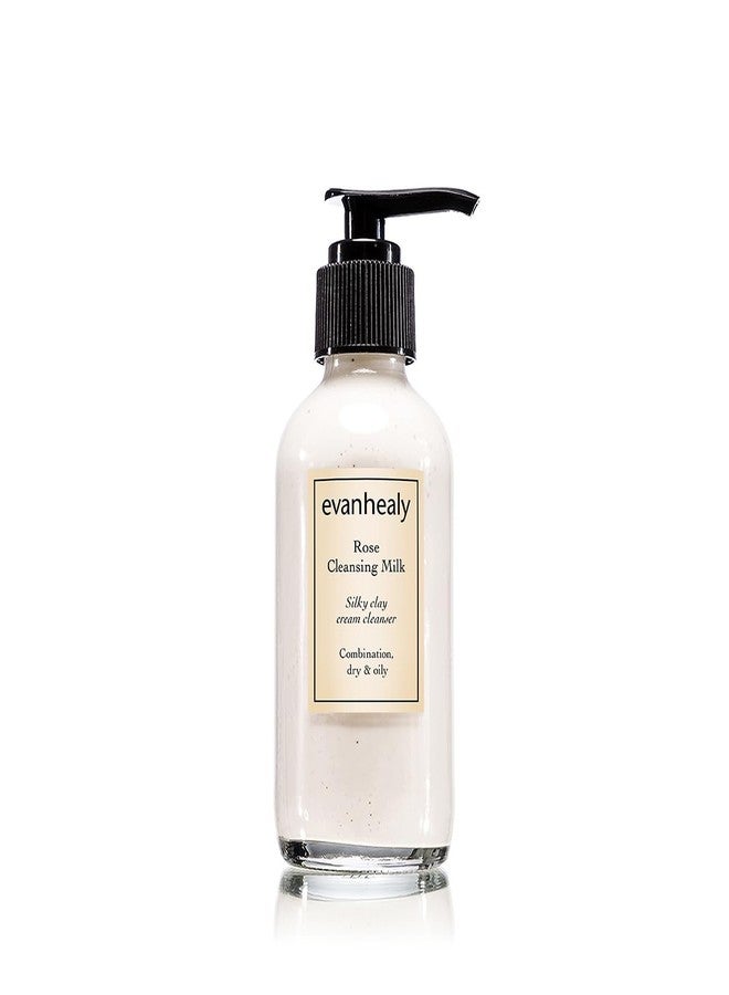 evanhealy Rose Cleansing Milk | Natural Distilled Plant Hydrosols & Essential Oils | Gentle Facial Cleanser for All Skin Types - Image 1